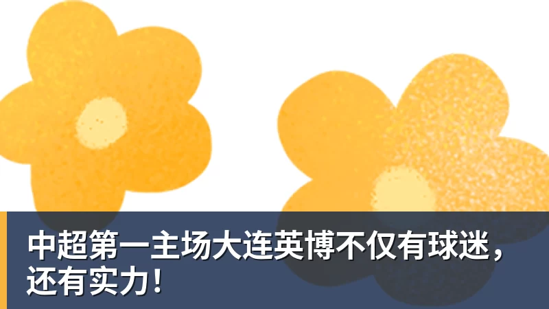完美体育中超第一主场大连英博不仅有球迷，还有实力！